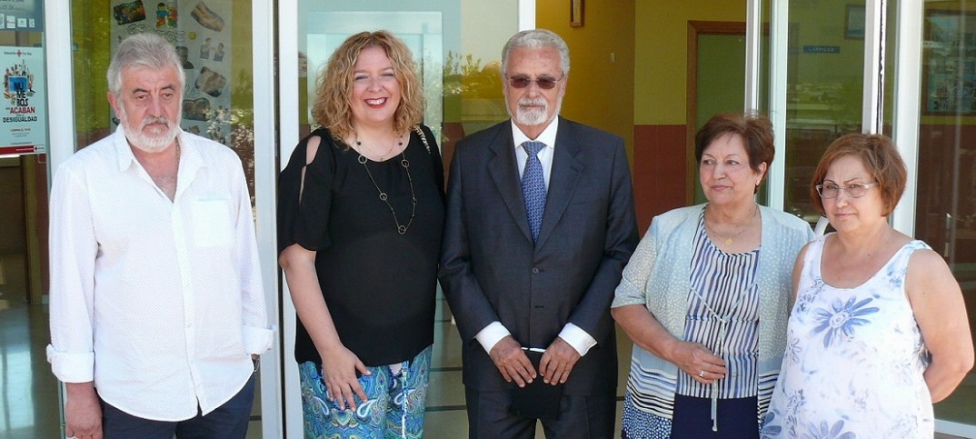 El Defensor del Pueblo Andaluz visita el Colegio de Educación especial Luis Pastor